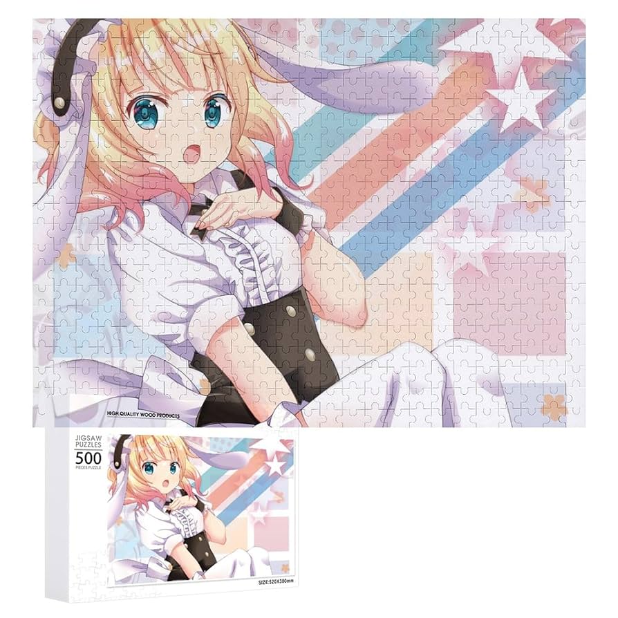 Amazon.co.jp: ジグソーパズル ごちうさ シャロちゃん 1000/500